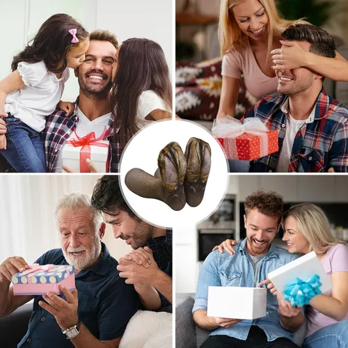 Vista 7 de White Elephant Gifts for Adults Funny Animal Paw Socks Gag Gifts Christmas Stocking Stuffers for Men Women Him Teens