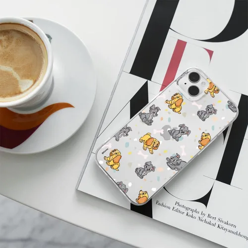 Vista 6 de ERT GROUP Funda para Apple iPhone 14 Plus, original y oficial, diseño de Disney Lady and The Tramp 002 adaptado de manera óptima a