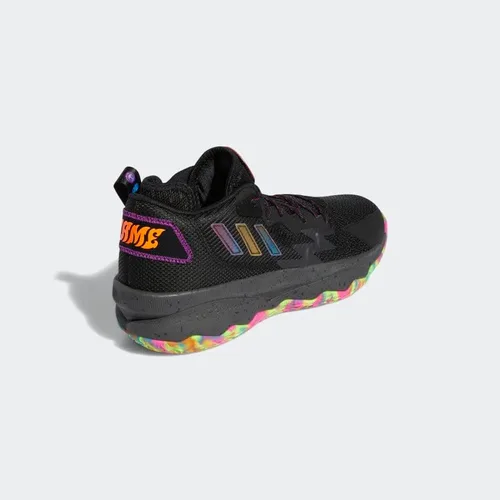 Vista 5 de Adidas Zapatos unisex Dame 8 Big Mood, Núcleo NegroGris SeisPanther Cyan