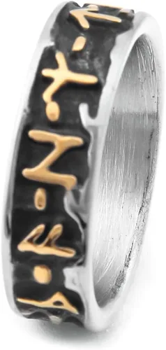 Vista 2 de BAVIPOWER Colgante de cabeza de lobo vikingo, cadena de quilla de acero inoxidable, collar nórdico, potente joyería pagana para hombres y mujeres