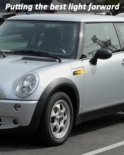 Vista 9 de Ensamble de luz de marcador lateral Bestview compatible para MINI Cooper R50 R52 R53 2002-2006, luces de señal de giro intermitentes secuenciales