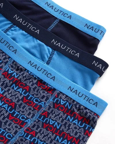 Vista 3 de Nautica Ropa interior para niño - Calzoncillos tipo bóxer Performance (paquete de 3)