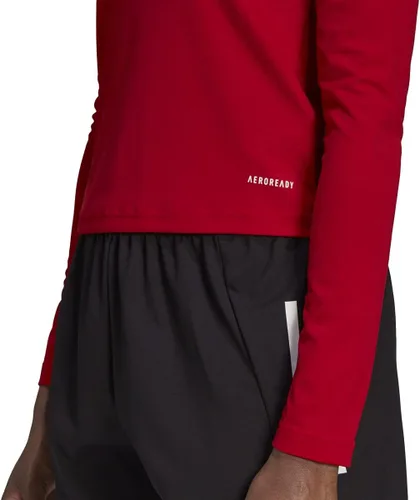 Vista 4 de adidas Camiseta deportiva sin mangas para mujer Aeroready Designed 2 Move (Maternidad)