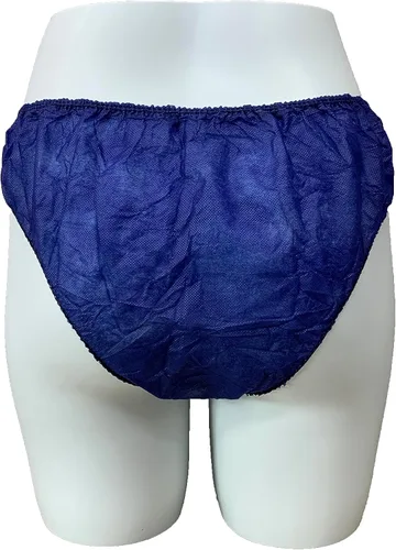 Vista 2 de Bragas de tanga de mujer no tejidas desechables para mujer, bragas de bikini desechables para broncear con cera en aerosol