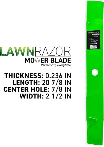 Vista 2 de 8TEN LawnRAZOR - Cuchilla para John Deere Z930M Z915B Z950M Z930R Z930A Z920M 60 pulgadas cubierta TCU18990 (triturado) paquete de 3