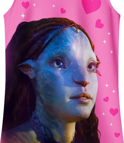 Vista 4 de GUOG Vestido de noche para niñas pequeñas, lindo Neytir, Pijam, Nighti, acampanado, manga con volantes, cuello redondo