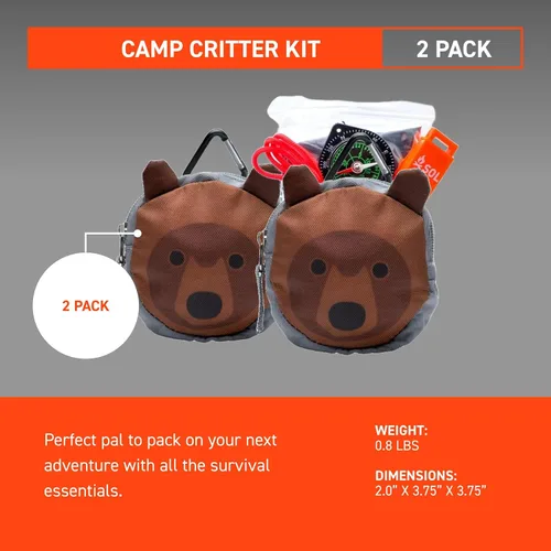 Vista 3 de S.O.L. Camp Critter Kit (Pack of 2)