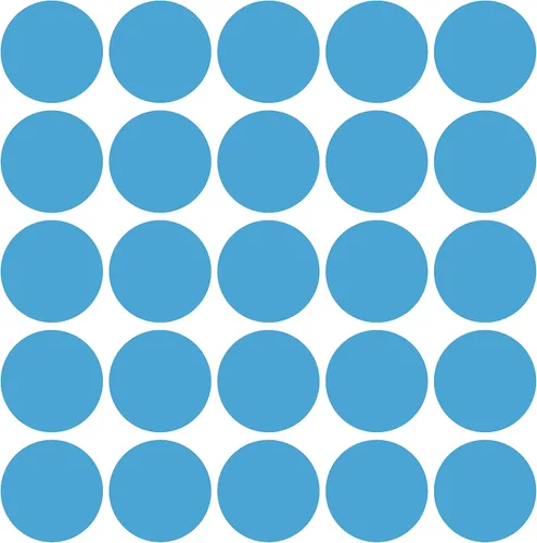 Vista 71 de LiteMark Calcomanías extra pequeñas, puntos de vinilo extraíbles, calcomanías circulares con acabado mate, calcomanías redondas para pared de aula
