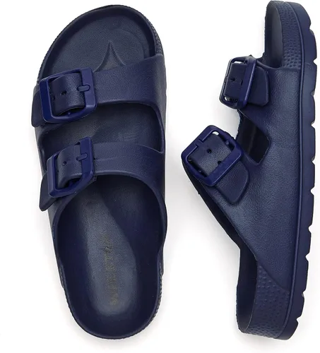 Vista 3 de Weestep Sandalias ligeras de EVA con doble correa ajustable para niños y niñas