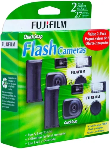 Vista 2 de FUJIFILM QuickSnap Flash 400 Cámara desechable Paquete de 6 unidades de 27 exposiciones Para fiestas, viajes e instantáneas diarias