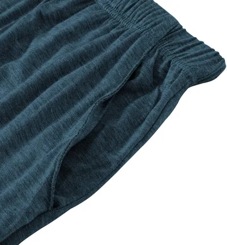 Vista 4 de MoFiz Pijama de punto modal para hombre, pantalones de pijamaropa de dormir