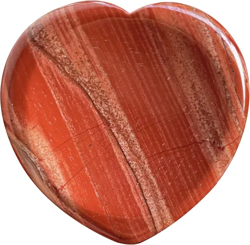 Vista 9 de Corazón amor cristal pulgar preocupación piedra bolsillo piedra piedra piedra palmera para terapia de ansiedad, geometría, chakra, curación reiki