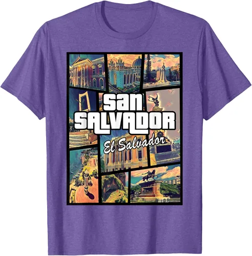 Vista 9 de Camiseta Orgullosa de San Salvador Capital El Salvador