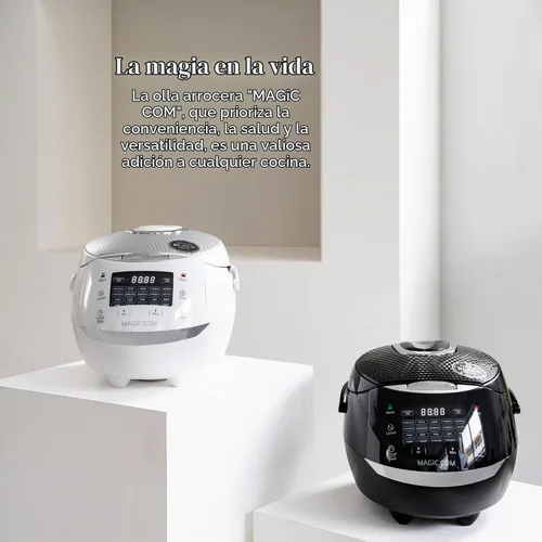 Vista 8 de MAGiC COM Arrocera digital multifuncional para 10 tazas sin cocinar (20 tazas cocidas), olla eléctrica programable 15 en 1 para arroz y granos