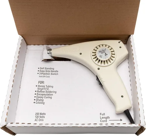 Vista 5 de Weller Pistola de calor industrial eléctrica 6966C de 250 vatios