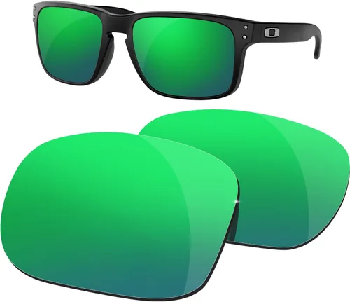 Vista 11 de Lentes de repuesto polarizadas para gafas de sol Oakley Holbrook, múltiples opciones (mar Egeo)