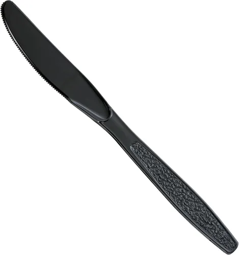 Vista 23 de Daxwell cuchara de té pesada, de tamaño completo, plástico negro, Negro, 1000