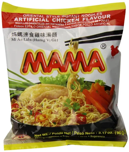 Vista 18 de MAMA Noodles Beef Stew Instant Spicy Fideos con deliciosos sabores tailandeses, fideos picantes y picantes, sin grasas trans con menos calorías que