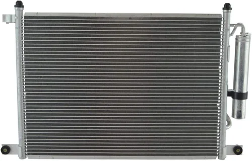 Vista 5 de Conjunto de condensador y secador de receptor de A/C compatible con Chevrolet Aveo 2004-2008 Pontiac Wave 2004-2008