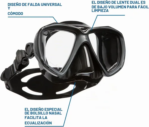 Vista 2 de ScubaPro Máscara de buceo Spectra Low Volume 2