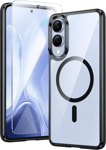 Vista 51 de FNTCASE Funda magnética para Samsung Galaxy Z Fold 7 con protección de bisagra Protector de pantalla, anti amarillento, cubierta de célula