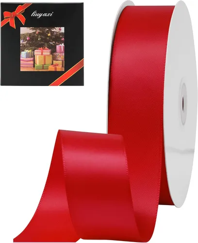 Vista 41 de LIUYAXI Cinta púrpura claro, 1/2 pulgada x 25 yardas, cinta de doble cara púrpura claro para envolver regalos, manualidades, ramo de lazos