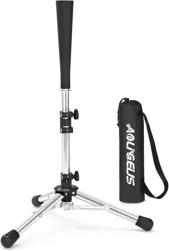 Vista 9 de Baseball Softball Batting Tee, Adjustable Height Tripod Stand