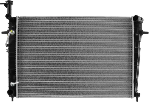 Vista 49 de SCITOO Conjunto de radiador de aluminio refrigerante del motor para 1986-1994 para Nissan D21 2.4L 3.0L 1987 para Nissan para Pathfinder 2.4L