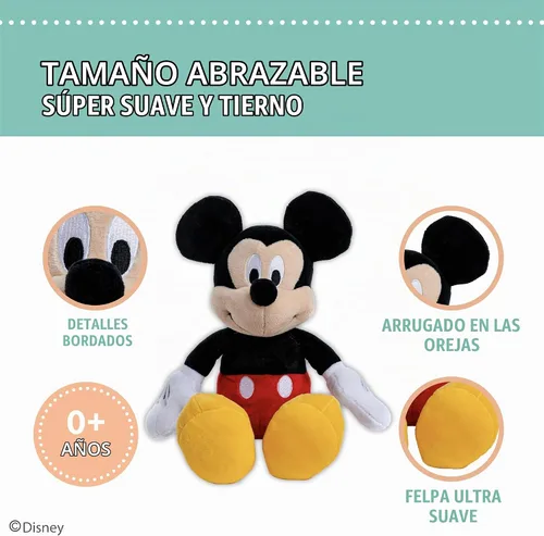 Vista 4 de Peluche de Mickey Mouse bebé de Disney, 15 pulgadas