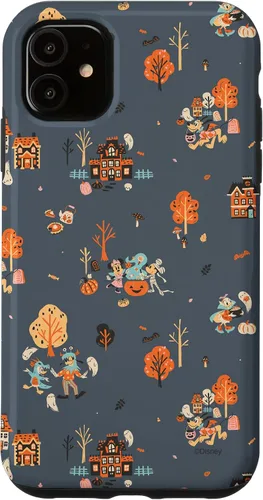 Vista 8 de iPhone 16 Disney Mickey Mouse & Pals Spooky Cute Halloween Scenes Case