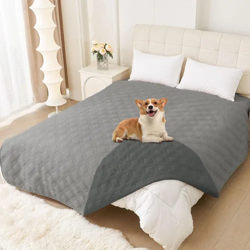 Vista 42 de Manta impermeable para cama de perro, mantas suaves para mascotas, funda impermeable para sofá para perros, fundas reversibles lavables para muebles