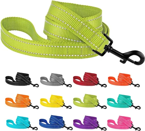 Vista 15 de CollarDirect Correa para perro duradera para mascotas, para caminar, entrenar y correr para pequeña, mediana y grande