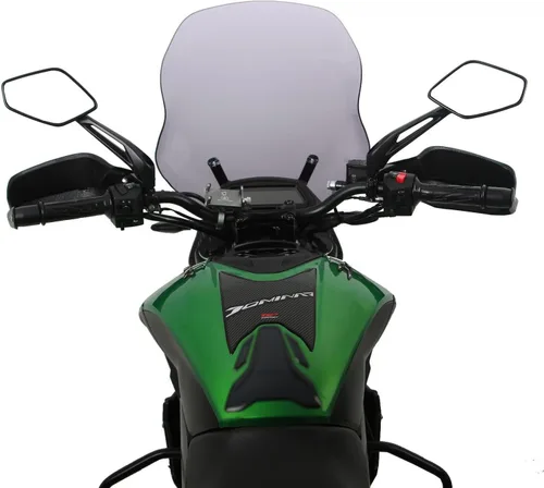 Vista 3 de GP Kompozit Almohadilla de depósito negra compatible con Bajaj Dominar 250 / Dominar 400 2020-2023