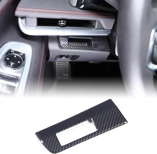 Vista 21 de CHEAYAR Marco de Decoración y Cubierta de Remate Compatible con Interruptor de Elevación de Ventana para Chevrolet Corvette C8 2020-2023