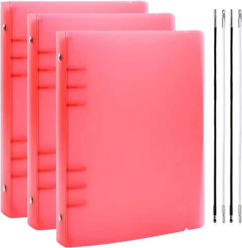 Vista 14 de BAOFALI 10PCS A5 Size Dividers for 6 Ring Binder,with Reinforced Edge and 10 Tabs,Paper Index Divider Category Page Tab Indexing Cards Die and Stamp