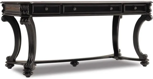 Vista 4 de Hooker Furniture Escritorio Telluride de 66 pulgadas, color negro