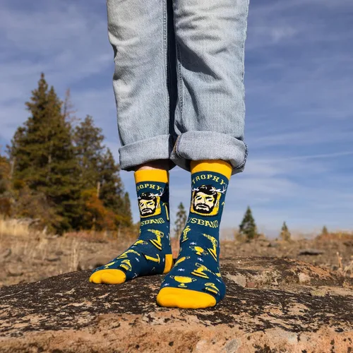 Vista 7 de Lavley Funny Socks For Men - Novelty Gifts For Sports Fans, Golfing, Pickleball, Weight Lifting, Racing and More