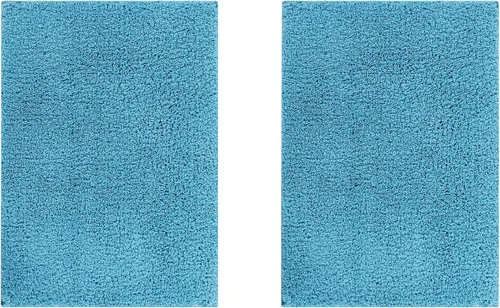 Vista 73 de Better Trends Micro Collection - Tapetes de baño, alfombra suave, alfombra de felpa absorbente, alfombra de baño 100% poliéster para suelo de baño
