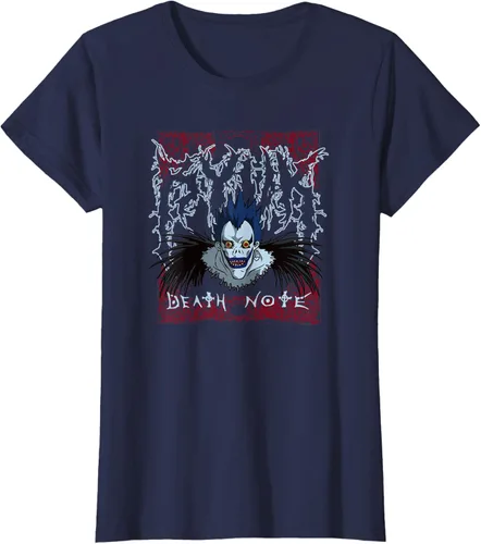 Vista 10 de Death Note Camiseta Ryuk Heavy Metal, Negro, S