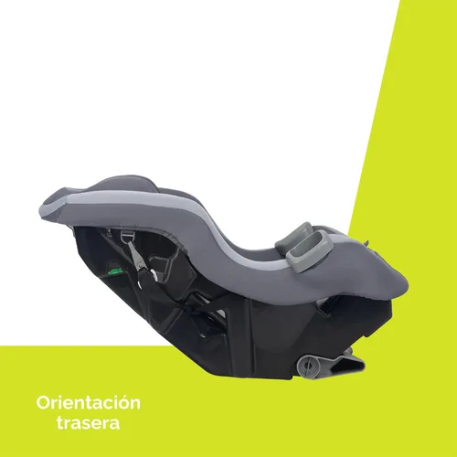 Vista 8 de Baby Trend Trooper™ Slim 3 en 1 Asiento de coche convertible, Gris Dash