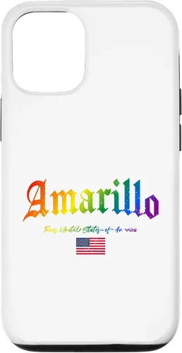 Vista 26 de iPhone 16 Amarillo Gothic Design Lgbtqai+ rainbow Version Case