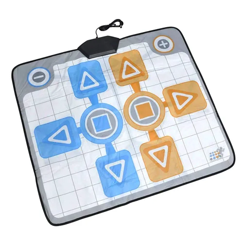 Vista 3 de OSTENT Non-Slip Party 2 Dancing Pad Dance Mat for Nintendo Wii GameCube NGC Console Active Life