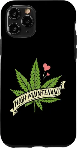 Vista 29 de High Maintenance Weed Cannabis Pocket 420 THC Stoner Gift Case for iPhone 17