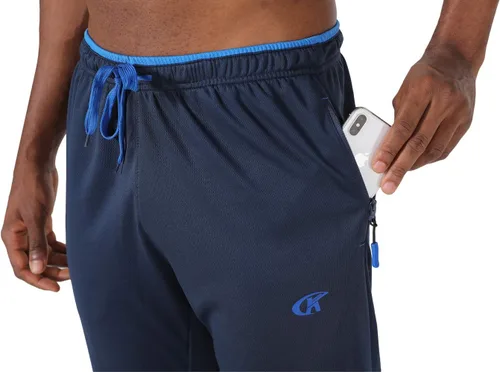 Vista 5 de NEIKU - Pants deportivos de malla con bolsillos para hombre