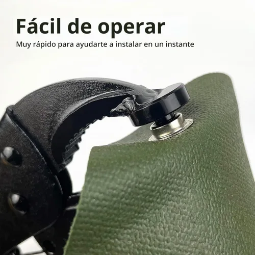 Vista 4 de Herramienta de presión para cubiertas de bote, herramienta de cierre a presión resistente, herramienta de instalación de presión con 320 piezas