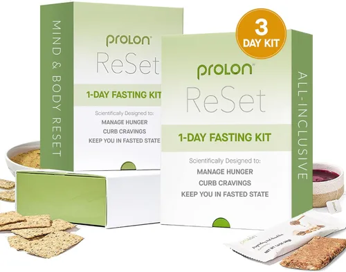 Vista 9 de Kit de ayuno Prolon de 1 día para reinicio Ayuno con alimentos Apoya el envejecimiento saludable y el control de peso Comidas y snacks bajos