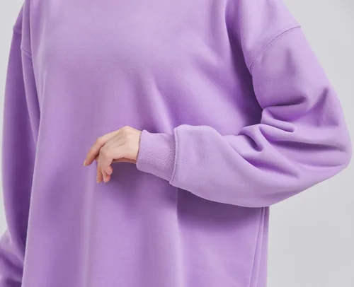 Vista 5 de onlylan Cloud Oversized Sweatshirt For Women Crewneck Pullover 2024 Fall Fashion Clothes Crew Neck Hoodies Sweaters
