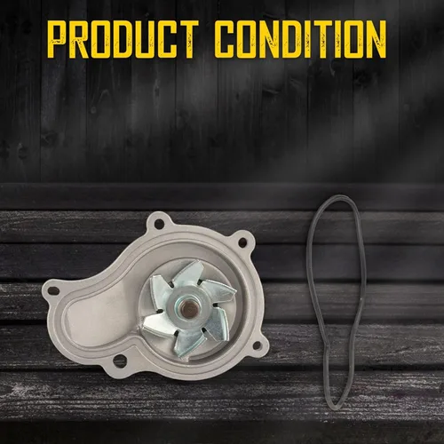 Vista 5 de KAC Kit de correa de distribución del motor con tensor de juntas de bomba de agua compatible con PT Cruiser 03-10, Sebring/Stratus 03-06, Caravan