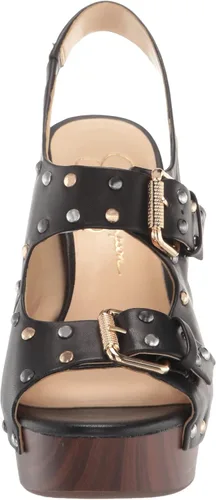Vista 2 de Jessica Simpson Tymina - Sandalias de cuña con plataforma de cuero tachonado para mujer