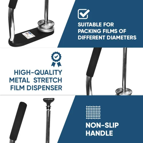 Vista 5 de PalPak100 - El dispensador líder de película elástica - Capacidad para película elástica de 12 a 18 pulgadas - Resistencia industrial ligera